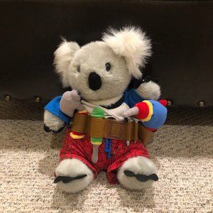 Build a Bear Koala and tool belt (pjs not included)